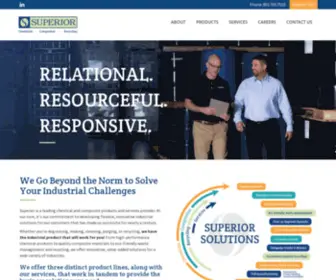 Relyonsuperior.com(The Source for Solutions) Screenshot