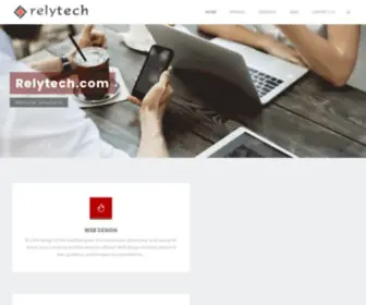 Relytech.sk(Website solution) Screenshot