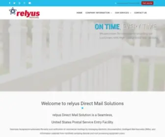 Relyus.com(Commercial Printing) Screenshot