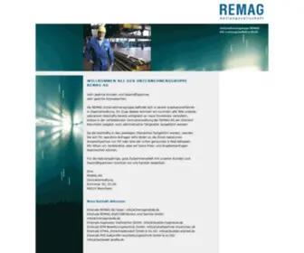 Remag.de(REMAG AG) Screenshot