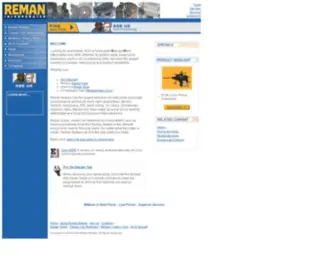 Remaninc.com(ReMan Brakes) Screenshot