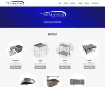 Remanox.com.br(Home) Screenshot