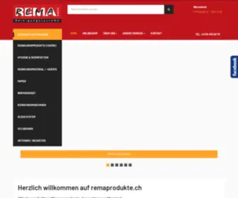 Remaprodukte.ch(Gebäudereinigung) Screenshot