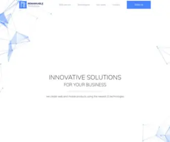 Remarkable.technology(We are an experienced software development team) Screenshot
