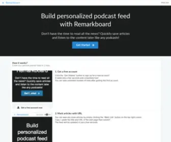Remarkboard.com(Remarkboard) Screenshot