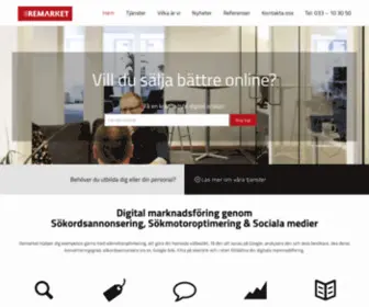 Remarket.se(Digital marknadsföring) Screenshot
