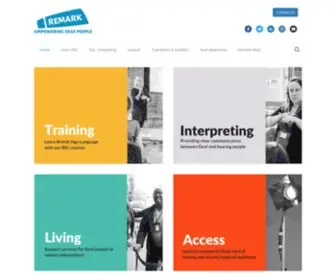 Remark.uk.com(Living) Screenshot