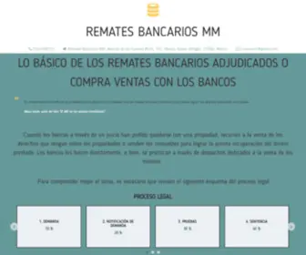 Remateshipotecarios.com.mx(Inicio) Screenshot