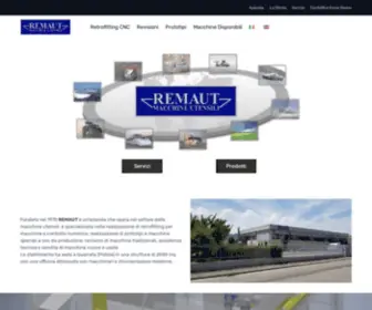 Remaut.it(Remaut Macchine Utensili) Screenshot