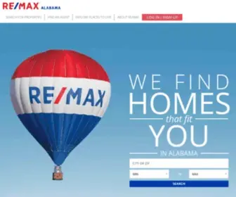 Remax-Alabama.com(Alabama Real Estate) Screenshot