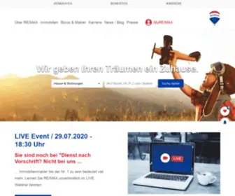 Remax-Austria.at(RE/MAX Immobiliensuche) Screenshot