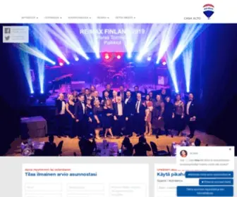 Remax-Casaalto.fi(RE/MAX Casa Alto) Screenshot