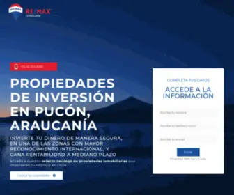 Remax-Cordillera.cl(Propiedades en Pucón Araucanía) Screenshot