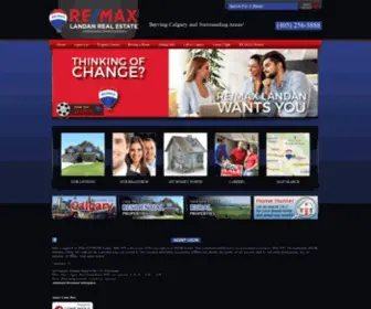 Remax-Landan.com(Calgary Real Estate) Screenshot