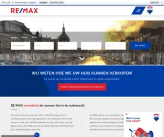 Remax-Netherlands.com(RE/MAX Nederland) Screenshot