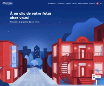 Remax-Quebec.com(RE/MAX Québec) Screenshot