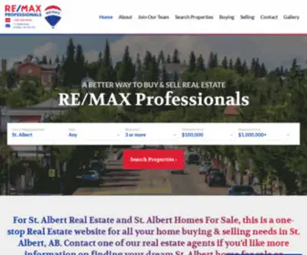 Remax-Realestate-Stalbert.ca(St Albert Homes & Real Estate For Sale) Screenshot