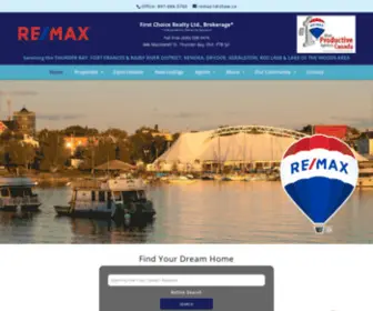 Remax-Thunderbay.com(Servicing the Thunder Bay) Screenshot