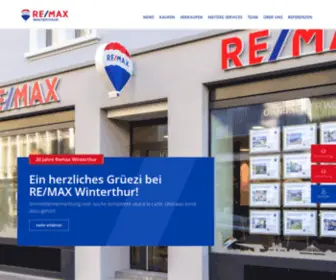 Remax-Winterthur.ch(REMAX Winterthur) Screenshot