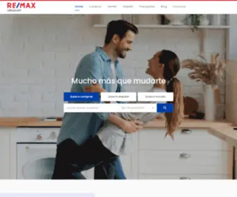 Remax.com.uy(Encontrá Casas y Apartamentos en Venta y Alquiler. Tu próxima Propiedad está en RE/MAX) Screenshot