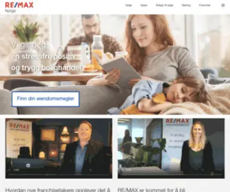 Remax.no(RE/MAX Norge) Screenshot