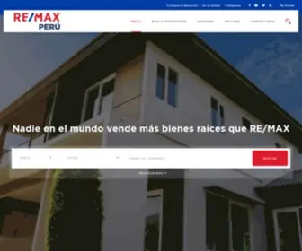 Remax.pe(RE/MAX Perú) Screenshot