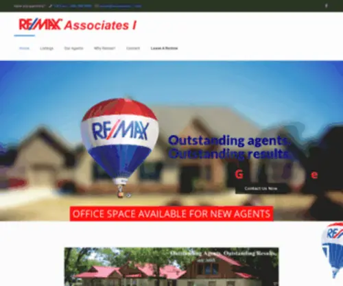 Remaxofburleson.com(Outstanding agents) Screenshot