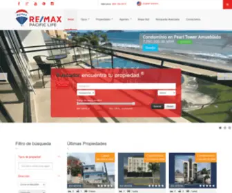 Remaxpacificlife.com(RE/MAX Pacific Life) Screenshot