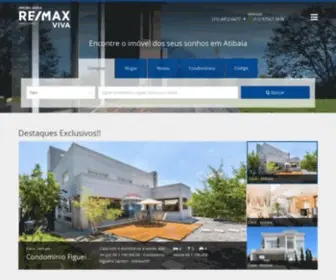 Remaxviva.com.br(Imobiliária em Atibaia) Screenshot