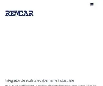Remcar.ro(Uleiuri industriale Scule aschietoare Port scule Sisteme de marcat) Screenshot