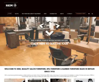 Rem.co.uk(REM Salon) Screenshot