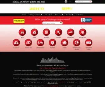 Remco.com(Remco Insurance) Screenshot