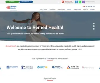 Remedhealth.com(Remed Health) Screenshot