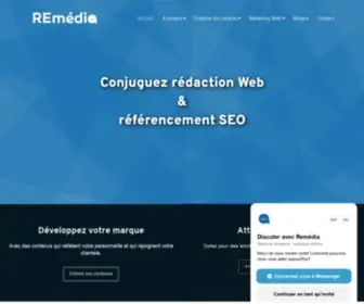 Remediasolutions.com(REmédia) Screenshot