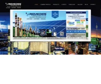 Remediessystems.com(Remedies System) Screenshot