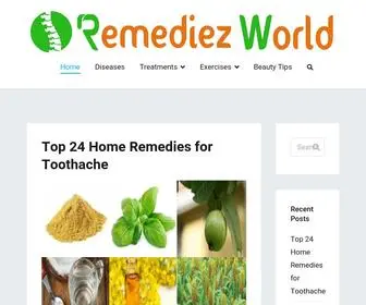 RemediezWorld.com(Remediez World) Screenshot