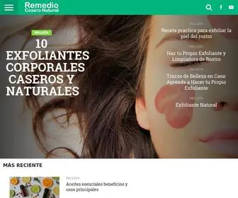 Remediocaseronatural.com(Remedio Casero Natural) Screenshot