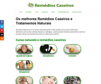 Remedios-Caseiros.com(Remédios) Screenshot