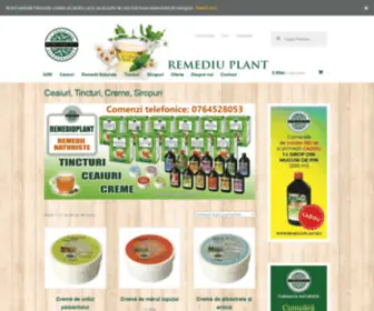 Remediuplant.ro(Remedii naturale) Screenshot