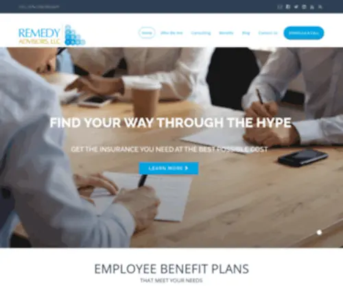 Remedyadvisors.com(Remedy Advisors LLC) Screenshot