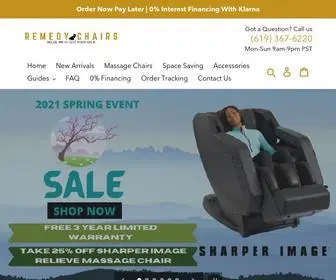 Remedychairs.com(Remedy Chairs) Screenshot