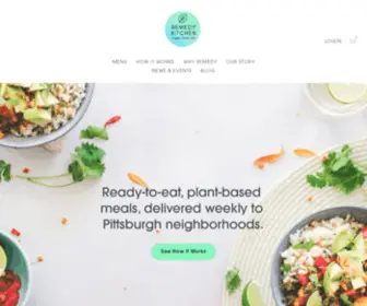 Remedykitchenveganfood.com(Remedy Kitchen) Screenshot