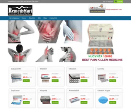 Remedymart.com(An USA Online Pharmacy) Screenshot