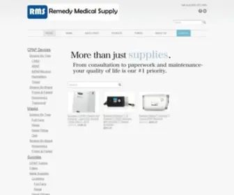 Remedymedicalsupply.com(Remedy Medical Supply) Screenshot