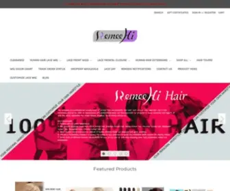 Remeehair.com(With about 15) Screenshot