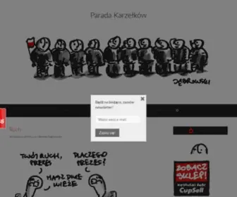 Remekdabrowski.pl(Parada Karzełków) Screenshot