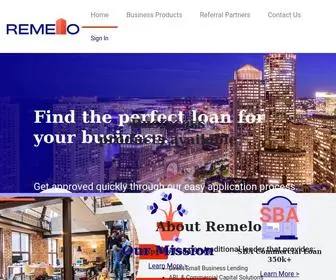 Remelofunding.com(Remelo) Screenshot