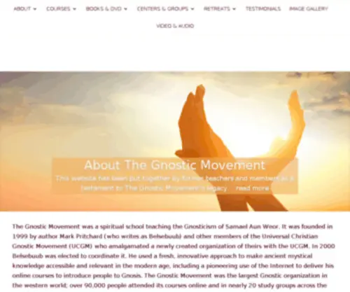 Rememberingthegnosticmovement.com(Remembering The Gnostic Movement) Screenshot