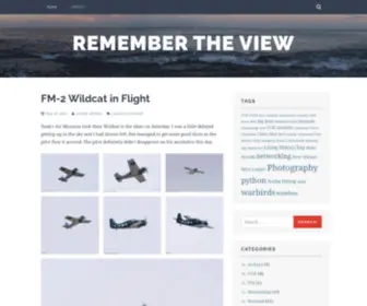 Remembertheview.com(Remember the View) Screenshot