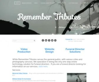 Remembertributes.com(Remembertributes) Screenshot